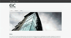Desktop Screenshot of cicconsulting.net