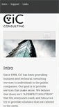 Mobile Screenshot of cicconsulting.net